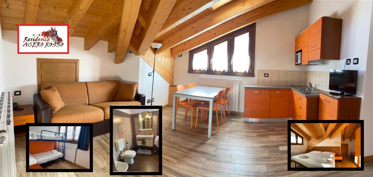 Residence Acero Rosso Ponte Di Legno Extérieur photo